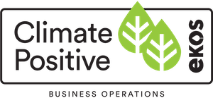 Climate positive business operations logo