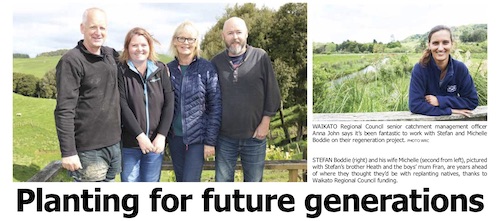 Click to view Waitomo News article